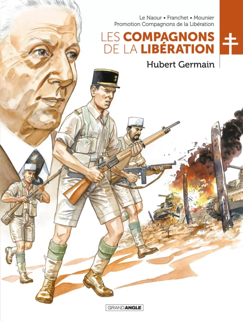 couverture bd Les Compagnons de la Libération : Hubert Germain