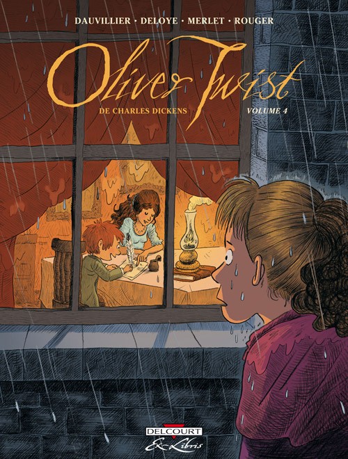 couverture bande dessinée Oliver Twist tome 4