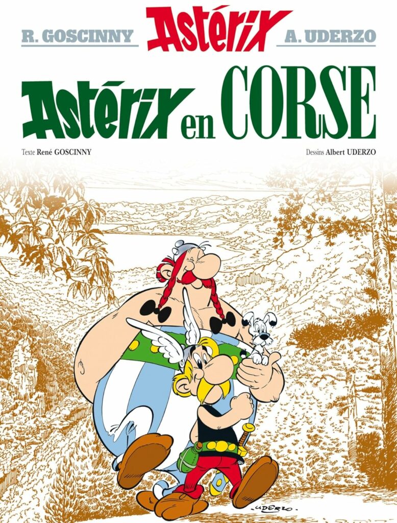 couverture bd Astérix en Corse