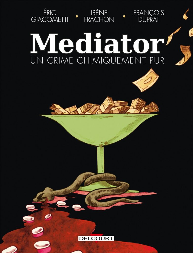 couverture bd Mediator un crime chimiquement pur