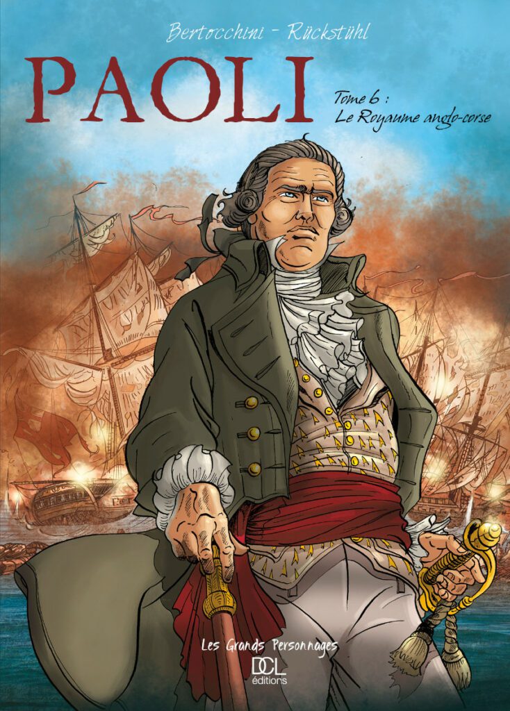 couverture bd Paoli tome 6 : Le Royaume anglo-corse