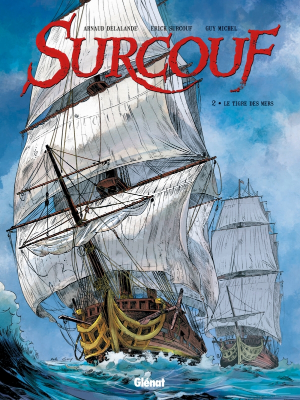 couverture bd Surcouf - Tome 2 - Le tigre des mers