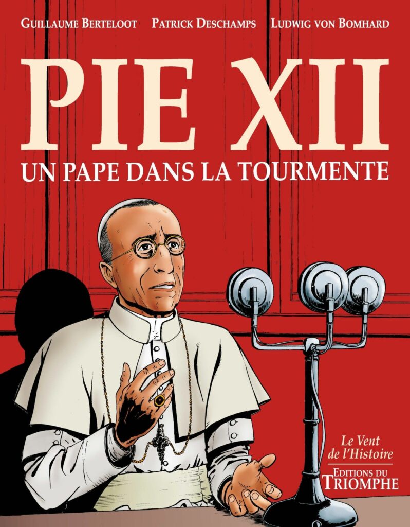 couverture bd Pie XII un pape dans la tourmente