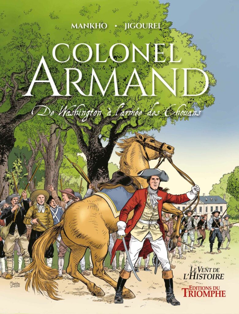 couverture bd Colonel Armand, de Washington à l'armée des Chouans