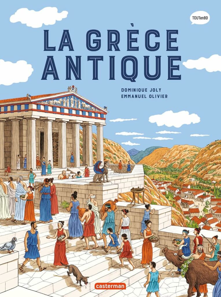 couverture bd L'Histoire du monde en BD - La Grèce antique
