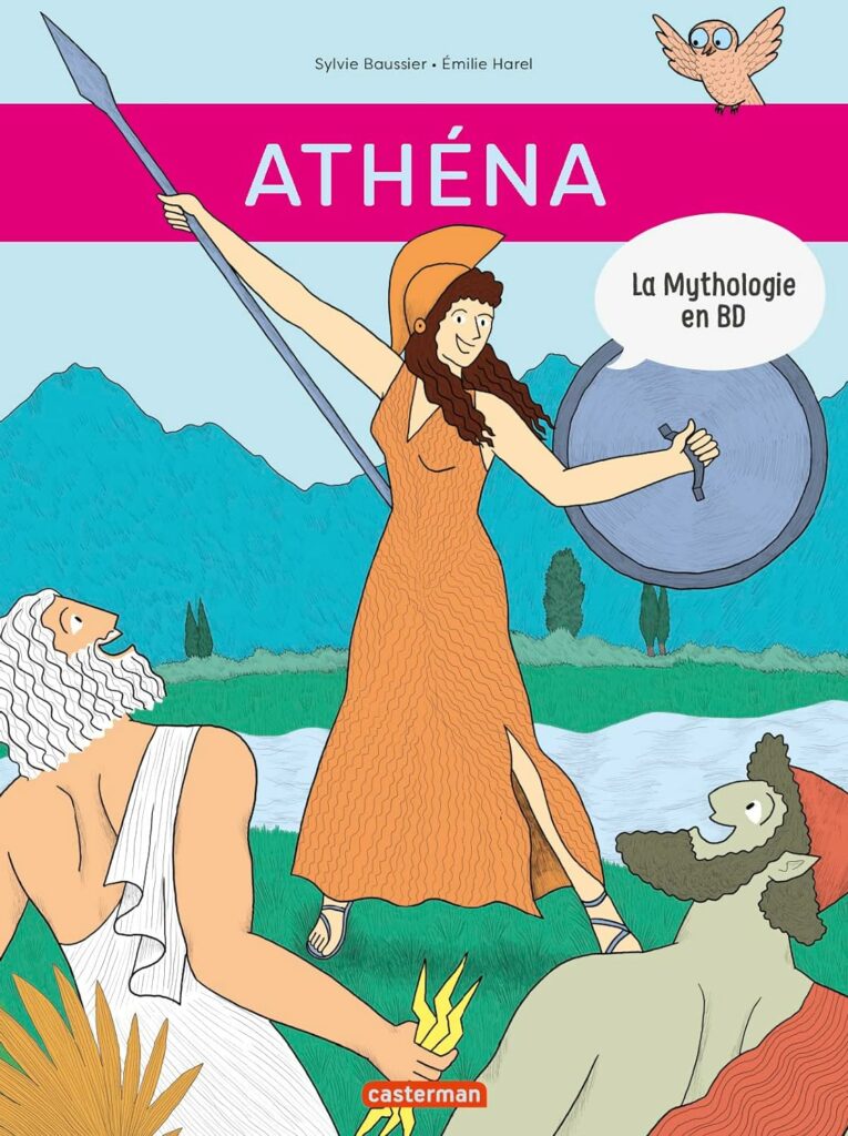 couverture bd La mythologie en BD - Athéna