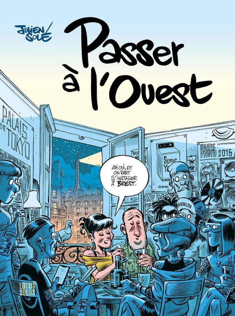 couverture bd Passer à l’Ouest