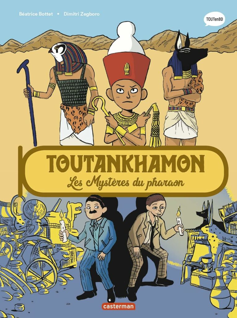 couverture bd L'Histoire du monde en BD - Toutankhamon : Les mystères du pharaon