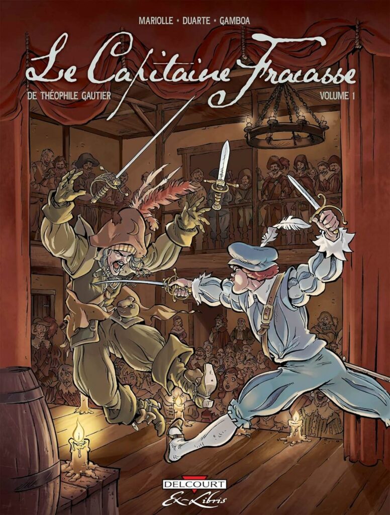 couverture bd Le Capitaine Fracasse de Théophile Gautier Tome 1