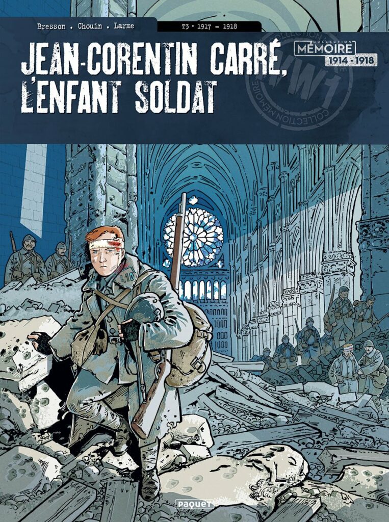 couverture bd Jean-Corentin Carré, L’enfant Soldat - Tome 3