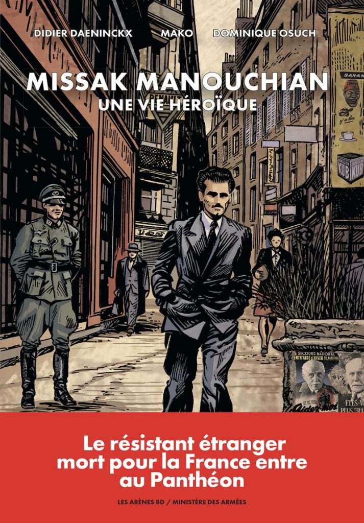 couverture bd Missak Manouchian - Une vie héroïque