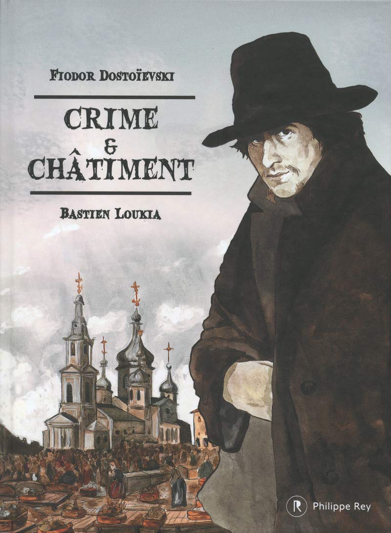 couverture bande dessinée Crime et Châtiment