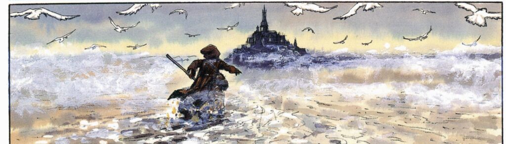 extrait bd Les Flammes de l'Archange