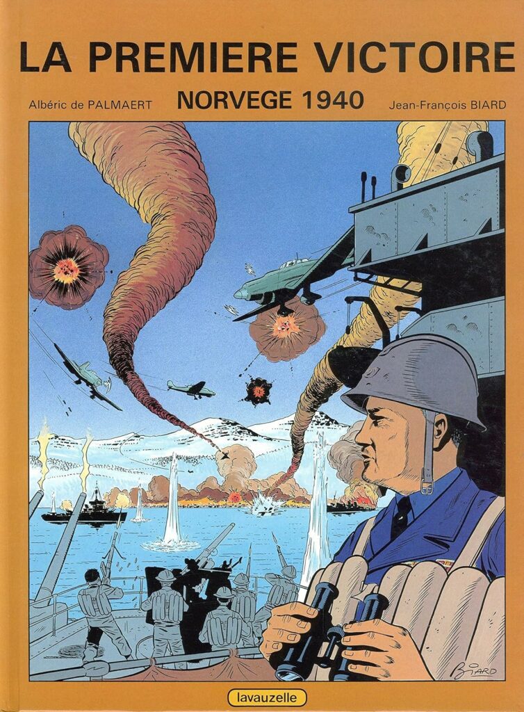 couverture bd La Première victoire - Norvège 1940