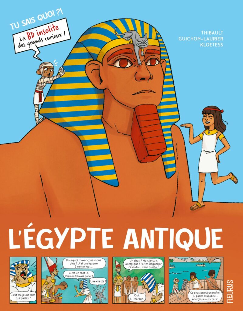 couverture bd L'Egypte antique