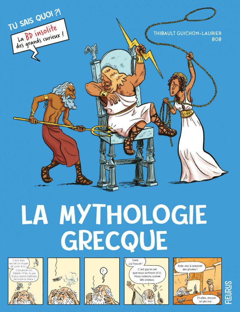 couverture bd  La mythologie grecque