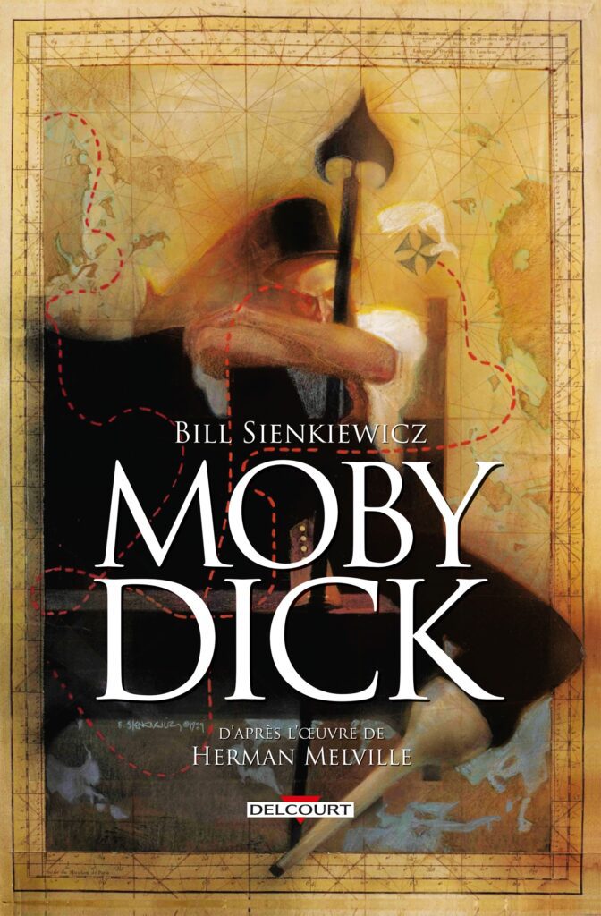 couverture bd Moby Dick (Sienkiewicz)