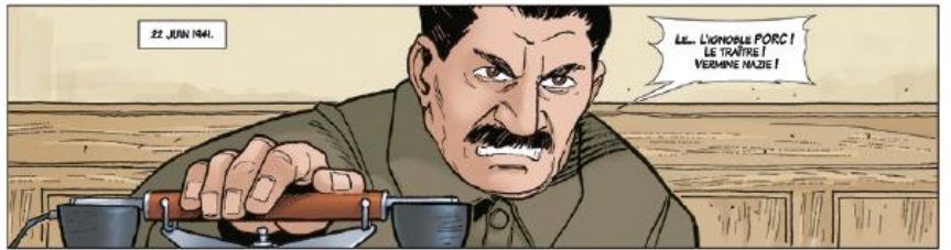 extrait bd Face à face - Hitler / Staline