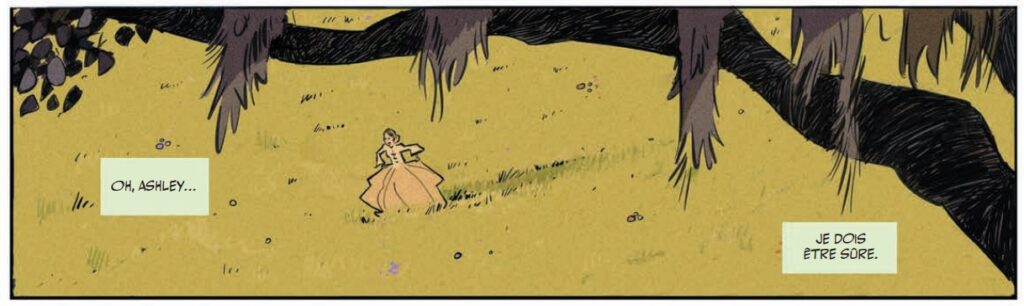extrait bd Gone with the wind