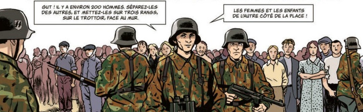 extrait bd Le dernier témoin d'Oradour-sur-Glane