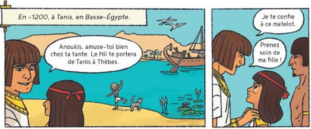 extrait bd L'Egypte antique