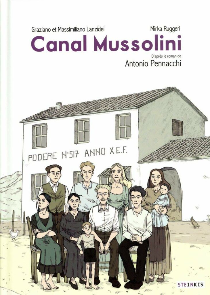 couverture bd Canal Mussolini