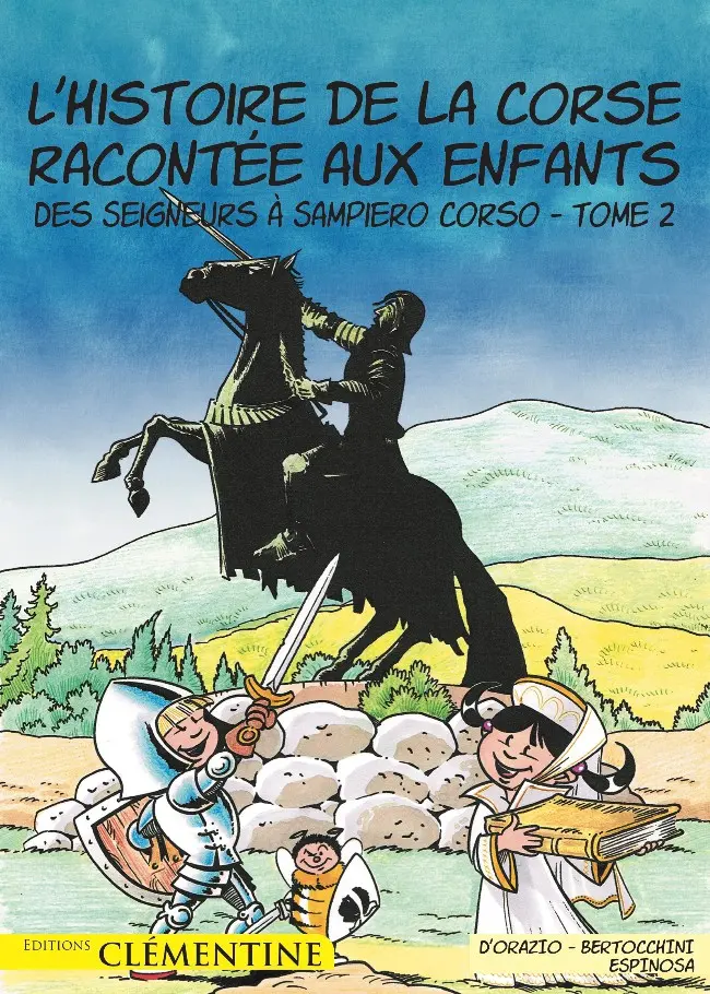 couverture bd L'Histoire de la Corse racontée aux enfants - Tome 2