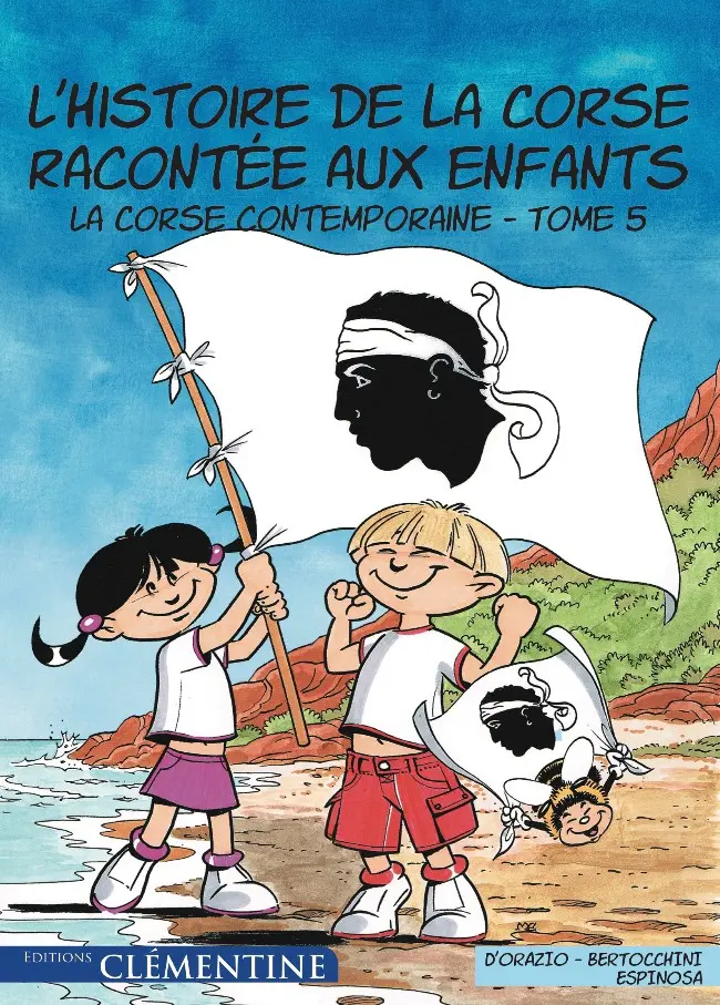 couverture bd L'Histoire de la Corse racontée aux enfants - Tome 5