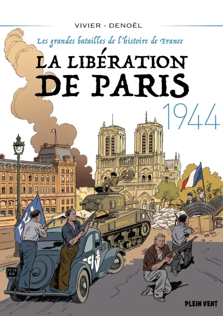 couverture bd La Libération de Paris - 1944