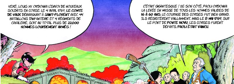 extrait bd L'Histoire de la Corse racontée aux enfants - Tome 3