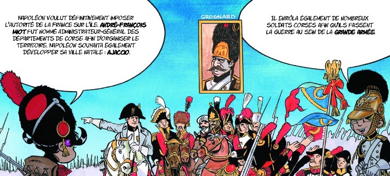 extrait bd bd L'Histoire de la Corse racontée aux enfants - Tome 4