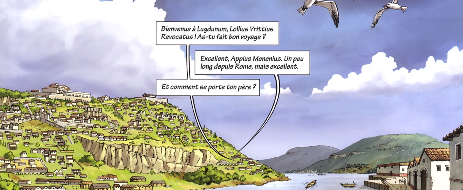 extrait bd L'année des quatre Empereurs - Mai 68