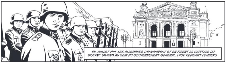 extrait bd Retour à Lemberg