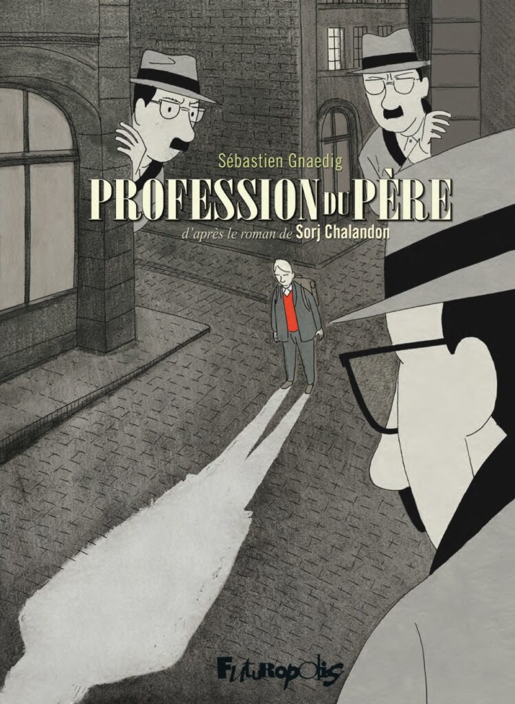 couverture bd Profession du père