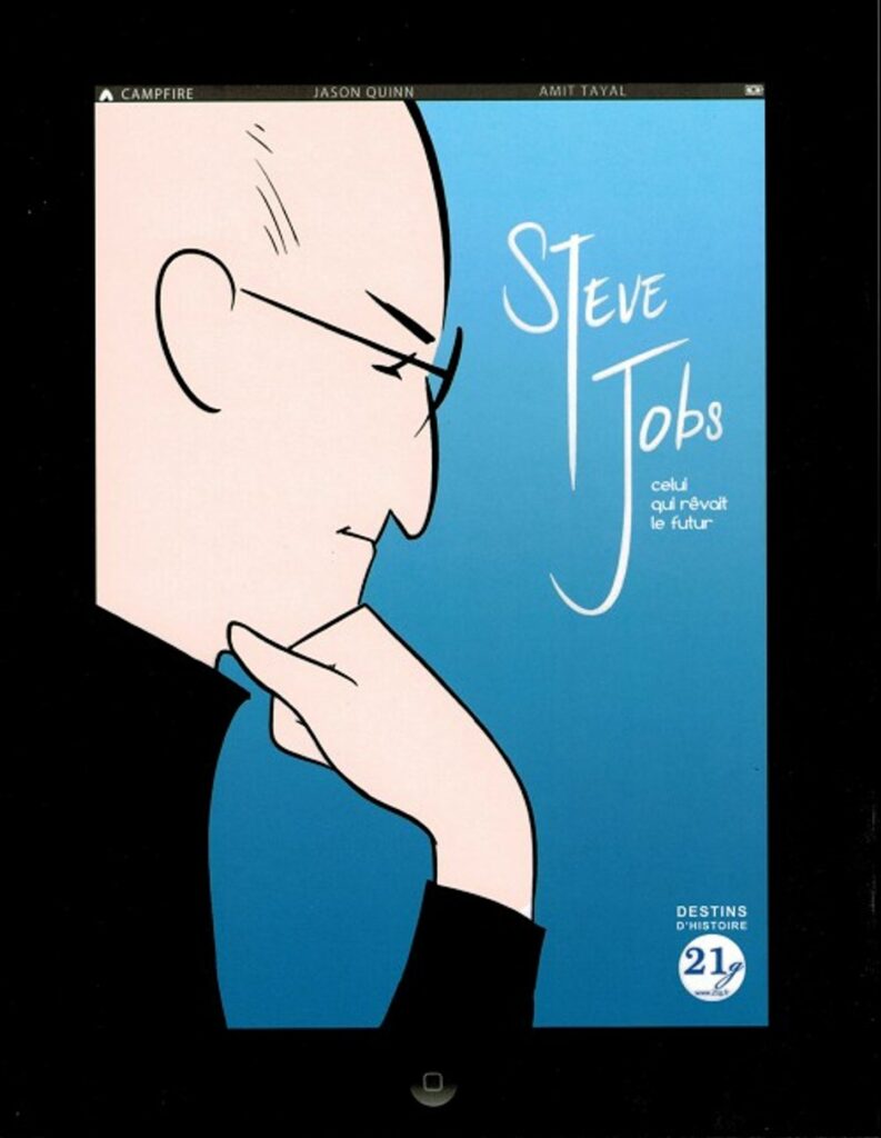 couverture bande dessinée Steve Jobs