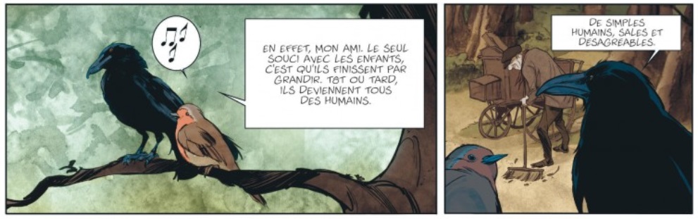 extrait bd Peter Pan de Kensington