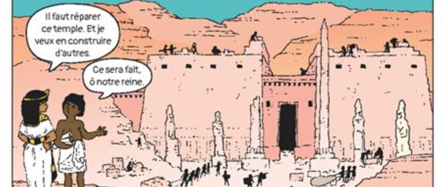 extrait bd Raconte-moi l'Égypte des pharaons en BD