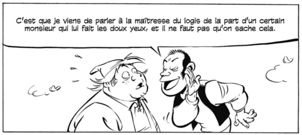 extrait bd George Dandin