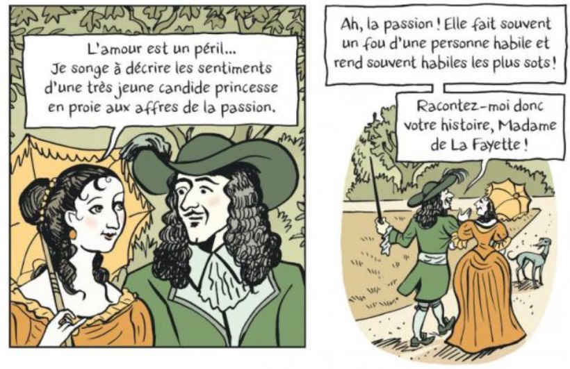 extrait bd La princesse de Clèves