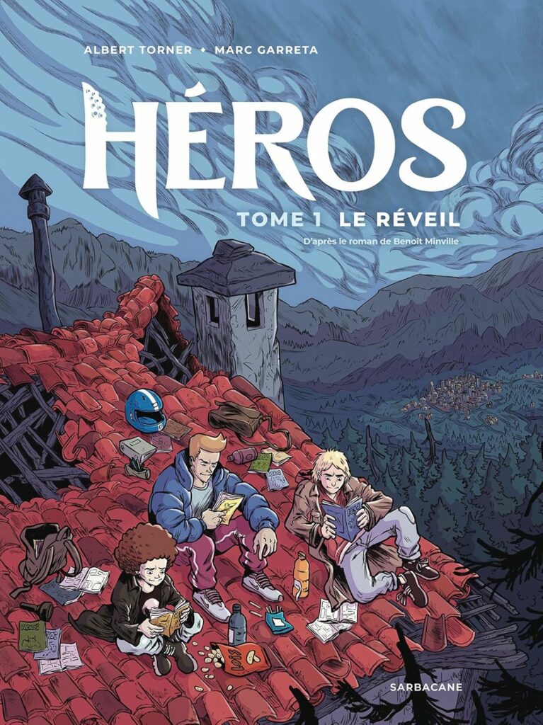 couverture bd Héros - Tome 1 - Le Réveil