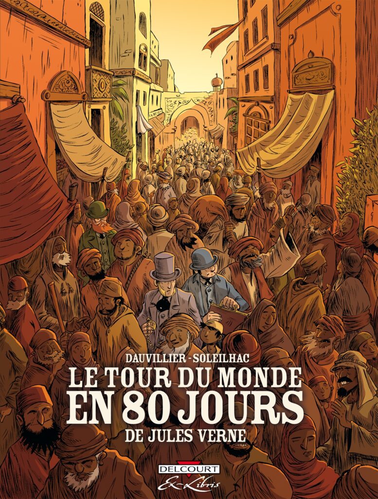 couverture bd Le Tour du monde en 80 jours, de Jules Verne - Intégrale