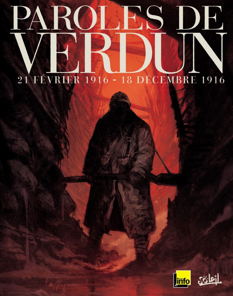 couverture bd Paroles de Verdun