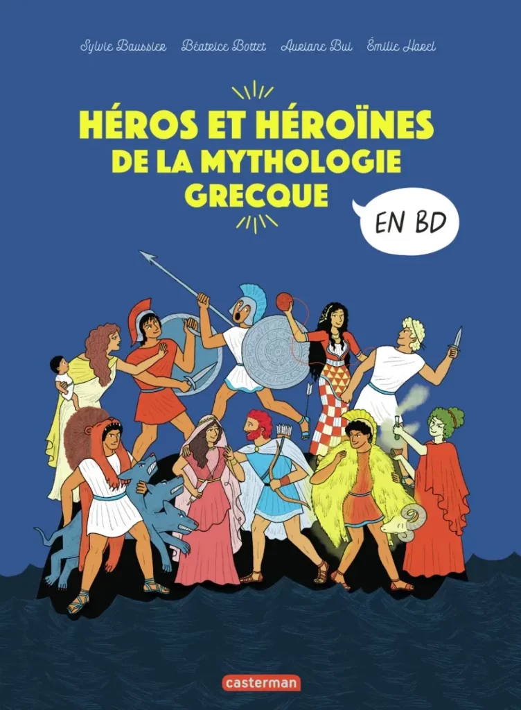 Héros et héroïnes de la mythologie grecque en BD