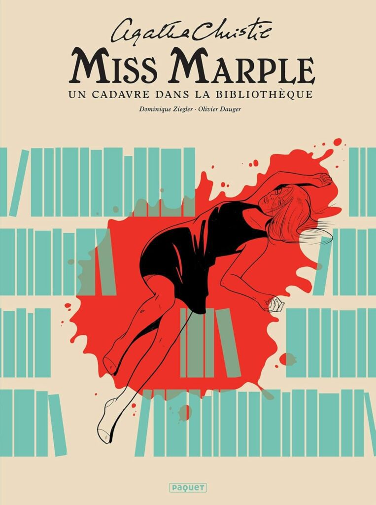 couvertrue bd Miss Marple - Un cadavre dans la bibliothèque