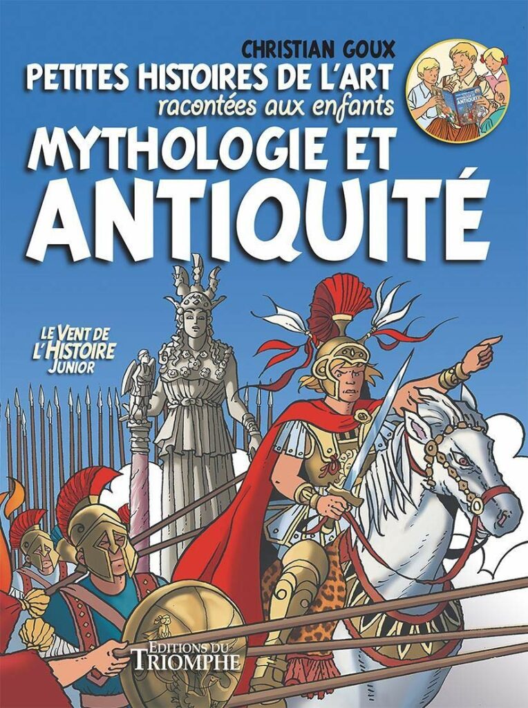 couverture bd Petites histoires de l'art racontées aux enfants - Mythologie et Antiquité