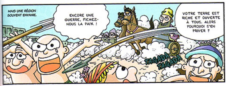 extrait bd Histoires des sciences en Bd - Tome 1 - De l'âge de pierre à la Grèce antique