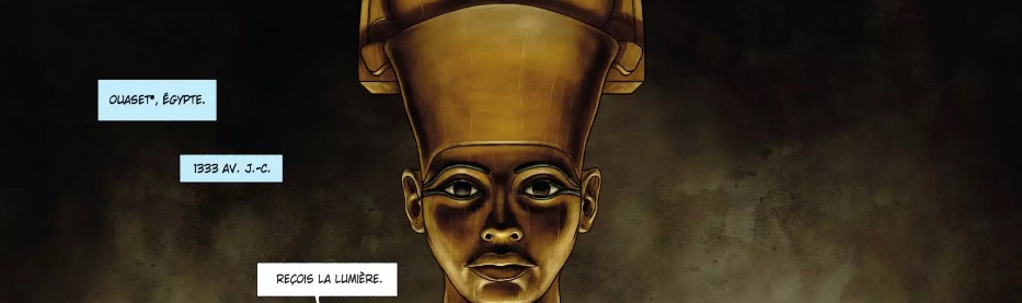 extrait bd Toutankhamon, l'odyssée d'Howard Carter