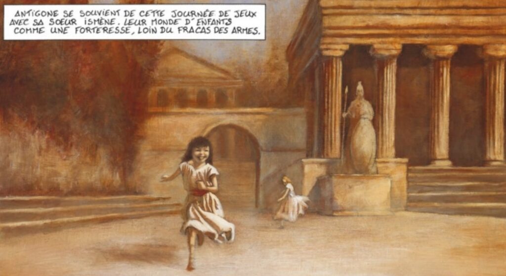 extrait bd Antigone