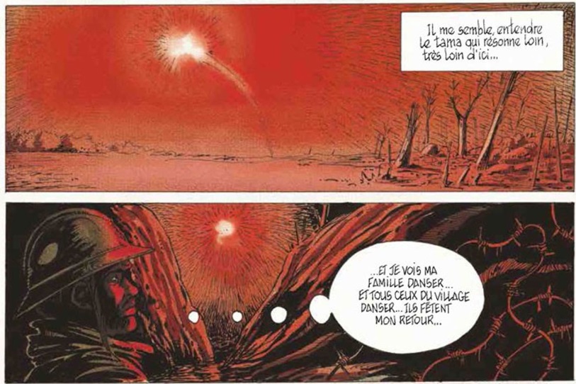 extrait bd Demba Diop - Un tirailleur sénégalais dans la Grande Guerre