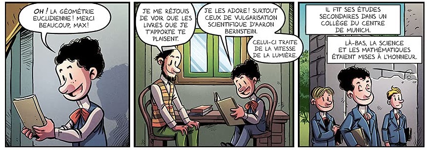 extrait bd Einstein, le saut quantique